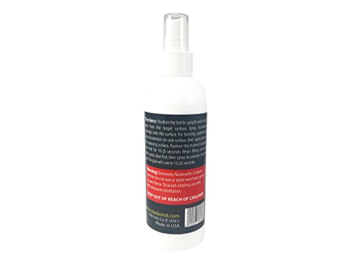 Starbond Instant Set ACCELERATOR (Activator) for CA Super Glue, Pump Sprayer Bottle (8 ounce) - Thumbnail 2