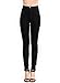 Vibrant Women’s Denim Skinny Jeans – Super Stretch High Waisted Classic Casual Slim Fit Pants VP88 Black 11