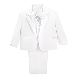 Dressy Daisy Kids Boy' 5 Pcs Set Formal Tuxedo