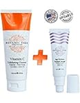 Vitamin C Exfoliating Facial Cleanser -Anti Aging, Breakout & Wrinkle Reducing Face Wash for Clear & Reduced Pores w/ Green Tea+ Cucumber+Tangerine and Sweet Orange.Buy 1 Get 1 Retinol Serum Free