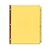 Avery 11306 Preprinted Laminated Tab Dividers w/Gold Reinforced Binding Edge, 25-Tab, Letter primary