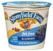 Stonyfield Farm Organic Blueberry Yogurt, 6 Ounce -- 12 per case.