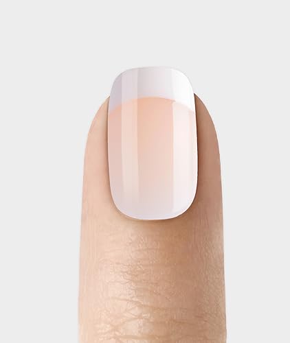 Kiss Everlasting French Nail Manicure, Chip-Free with Flexi-Fit Technology, Real Short, "Endless", Nail Kit with Pink Nail Glue (Net Wt. 2 g / 0.07oz.), Mini File, Manicure Stick, and 28 Fake Nails - Image 5