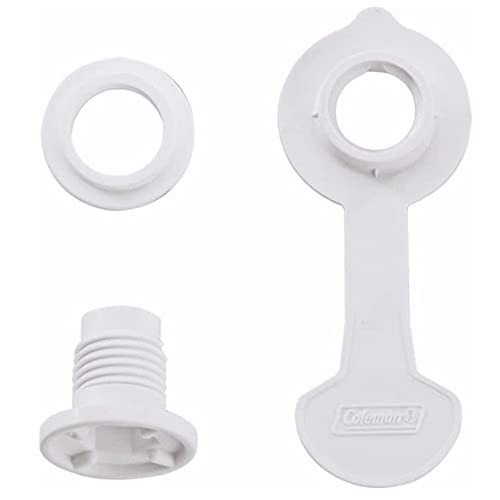 Coleman Cooler Standard Drain Plug Assembly 1 Inch Shaft Length