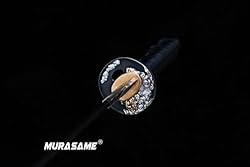 MURASAME Tanto Sword L6 Steel Choji Hitatsura Hamon