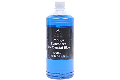 Phobya ZuperZero Coolant, 1000ml, UV Crystal Blue