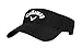 Callaway Golf Women's Opti Vent Adjustable Visor, Black/ White