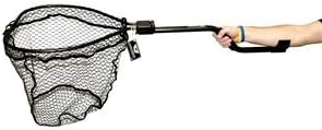 Yak Attack Leverage Landing Net, 20" X 21" hoop, 48" long