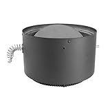 M & G Duravent 6DVL-ADWD 6 Inch Dura-Vent DVL Double-Wall Stove Adaptor With Damper Section
