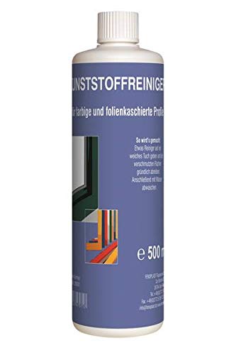 FENOPLAST Fenosol Dekor Intensivreiniger & Konservierer 500 ml für Fenster, Türen, Rollladen und Brüstungen aus PVC-Struktur,