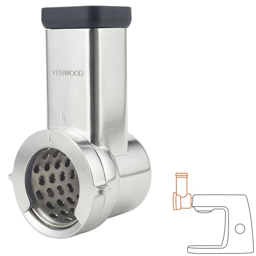 Kenwood KAX643ME Grater Drum Barrel Attachment for Kenwood Kitchen Machines, Silver