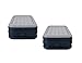 Intex 2-Pack Deluxe Twin Pillow Rest Raised Air Mattresses + Pumps | 2 x 67731E