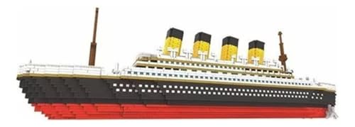 Kit 1855 Peças Conjunto De Blocos De Construção Titanic