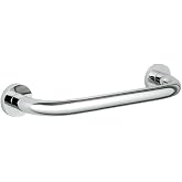 GROHE 40421001 Essentials 12-Inch Metal Grab Bar for Bathroom and Shower, Starlight Chrome