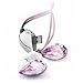 8GB Shiny Crystal Heart Shape USB Flash Drive with Necklace,Light Pink