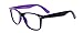 Outray Unisex Retro 80' Clear Lens Glasses 2231C4 Purple