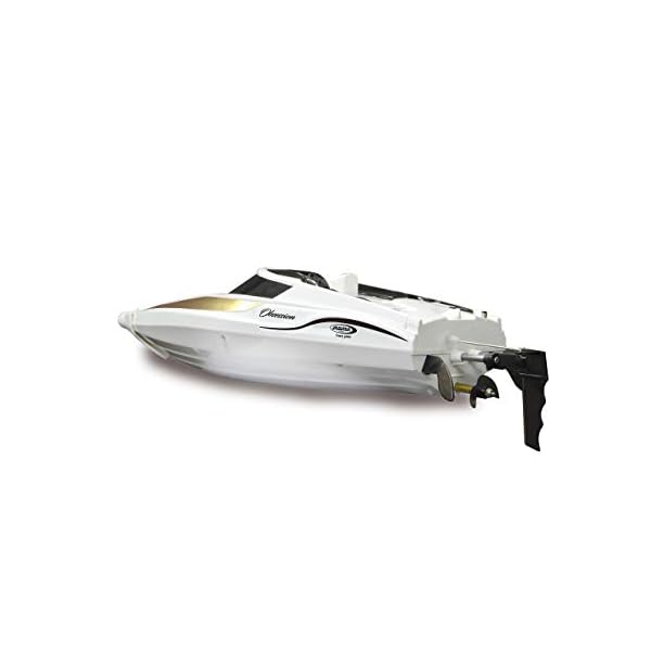 Obsession Speedboot 2,4G Li-Ion 7,4V - Akkustandsanzeige am Sender, wassergekühlter Motor, doppelter Rumpfverschluß mit… – Bild 5