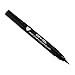 BYS Matte 2in1 Duo Liquid Eyeliner Ultrafine Tip Pen with Heart Stamp Black