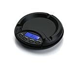 American Weigh Scale AT-100 Ashtray Scale, Black, 100 X 0.01 G