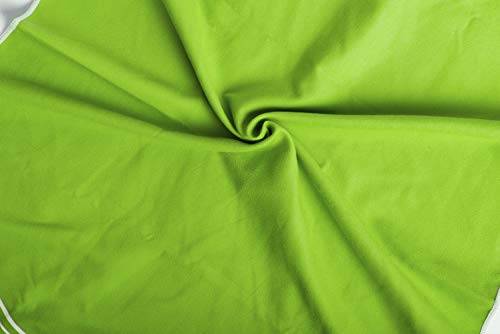 Gym Maniac GM Microfiber Towel - Multi-Purpose for Sports, Workout, Fitness, Gym, Crossfit, Pilates, Travel, Camping, Yoga, Swimming, Beach for Man and Woman with Travel Bag (Green) - Thumbnail 6