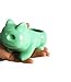 Orililory Funny Succulent Planters Bulbasaur Flower Pot Plant Display Flowers Vase Color Green