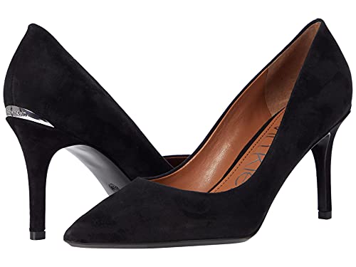 Calvin Klein Gayle Pump Black Suede 7 M