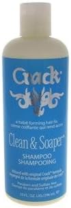 Crack: Protective Improved Shine Clean &amp; Soaper Shampoo or Leave In Treatment Conditioner 10 ounce