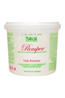 Nairobi Pamper Hair Relaxer 64 (4 pounds / 64 oz.)