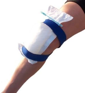 Kinship Refillable Ice Bag with 33 1/2 inch foam/velcro belt THREE-PACK