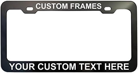 GoPlates License Frames Customized Plate Frame Laser Engraved