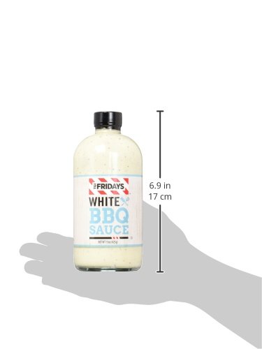 TGI FRIDAYS BBQ Sauce, White, 15 Ounce
