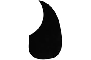 GENERIC ROZILO Acoustic Guitar Pickguard Scratch Guard Plate Guitar Replacement Parts for Acoustic Guitar Black