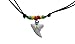 exoticdream Real Shark Tooth Necklace Rasta Jamaican Surfer Hawaiian Beach Boys Girls - Small Beads