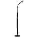 TROND LED Gooseneck Floor Lamp(5 Color Temperatures, 5-Level Dimmable, 30-Minute Timer) for Reading, Office, Crafts, Knitting, Sewing or Makeup
