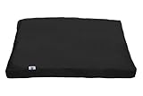 Zen Naturals Square Zabuton Meditation Pillow Cushion Stuffed with Cotton to Support Your Legs and Knees