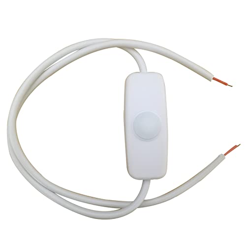 Inline Momentary Switch 12V 24V inline Small Prewired Momentary Push