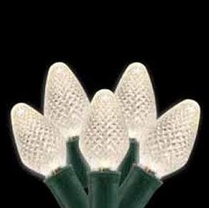 Forever Bright LED Lights Set of 25 Warm White C7 Diamond