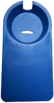 Smart Drinklip Portable Cup Holder with Coffee Mug Handle Cut, Blue (4-Pack)