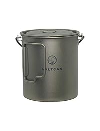 valtcan 25.4 fl oz olla de titanio Trekking Campin