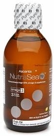 Nature's Way NutraSea HP Omega-3 Fish Oil 1500mg EPA + 500mg DHA Zesty Lemon Flavored 6.8 fl oz