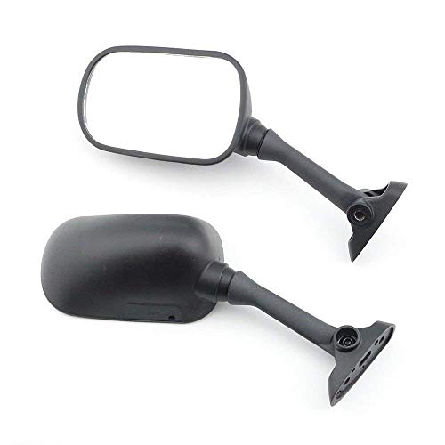 MZS Motorcycle Rear View Mirrors compatible Suzuki GSXR600 GSX-R600 2001-2012/ GSXR750 GSX-R750 2001-2012/ GSXR1000 GSX-R1000 2001-2012/ GSX650F 2008-2012/ SV650 SV650S SV1000 SV1000S 2003-2008