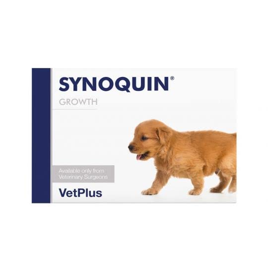 Synoquin Growth Tablets for Dogs Puppies Pack of 60