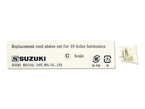 image for Suzuki RP-M-20-A Replacement Reed Plates for Manji Harmonicas, Key of 