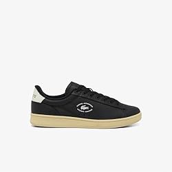 Lacoste Mens Carnaby Set Sneaker, BLK/LT YLW, 10