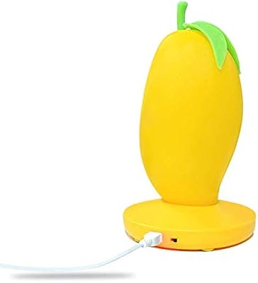 Dwlxsh Led Touch Night Light Cute Mango Lamp Battery Powered Night Lights For Kids Soft Silicone Night Light Color Yellow Buy Online At Best Price In Uae Amazon Ae