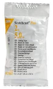 Scotchcast Plus Casting Tape 5cm x 3.6m - Yellow