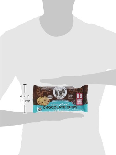 Equal Exchange Organic Chocolate Chips Semi Sweet, 10 oz - Thumbnail 3