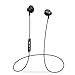Wireless Headphones, Lightweight Sport Earphone, HiFi Stereo Magnetic Earbuds Bluetooth Headphones, Tangle Free, HD Buit-In Mic, Support 2 Devices, for Samsung Galaxy S9, Jogging, Running, Gym (Black)