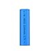 18650 Battery 3.7V 2200mAh Performance Li-ion Rechargeable Batteries Flat Top Battery for Outdoor LED Flashlight Torch - Pack of 4, Blue