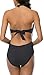 DUSISHIDAN Sexy One Piece Swimsuits for Women - Slimming Monokini Strappy Swimwear Bathing Suits Black Large